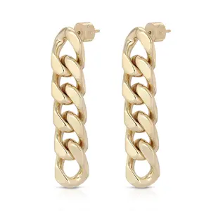 Taraji 5 Link Drop Earrings - Elegant Design with Smooth Finish and Secure Clasp