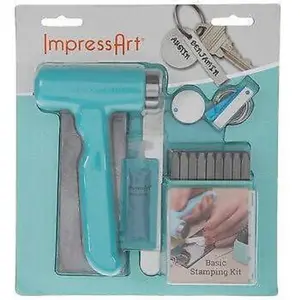 Impress Art Uppercase Metal Stamping Kit