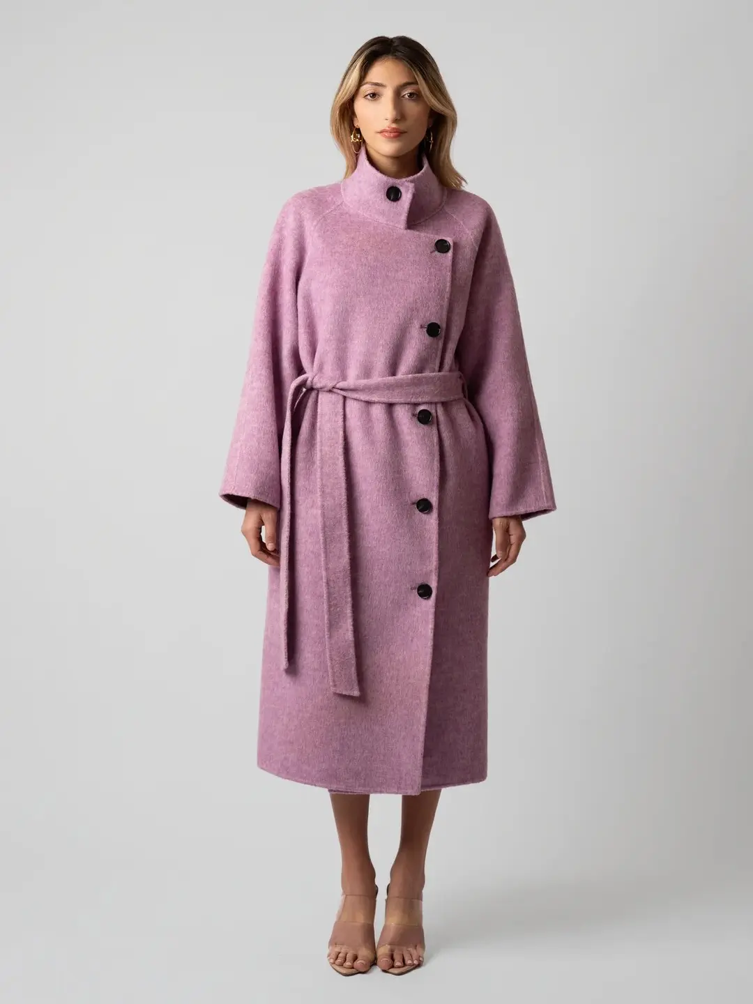 Carrie Wool Cashmere Coat -  Thick Winter Coat in Multiple Colors