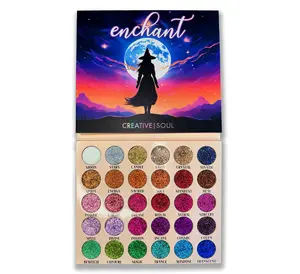 Enchant Pressed Glitter Eyeshadow Palette Enchant Pressed Glitter Eyeshadow Palette