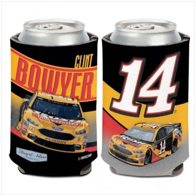 Clint Bowyer 2018 Rush Truck Centers Can Cooler 12 Oz. Nascar Koozie