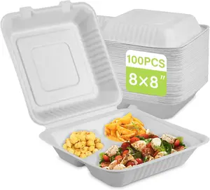 Eco friendly, Food container ,To-Go plates Eco friendly, Food container ,To-Go plates