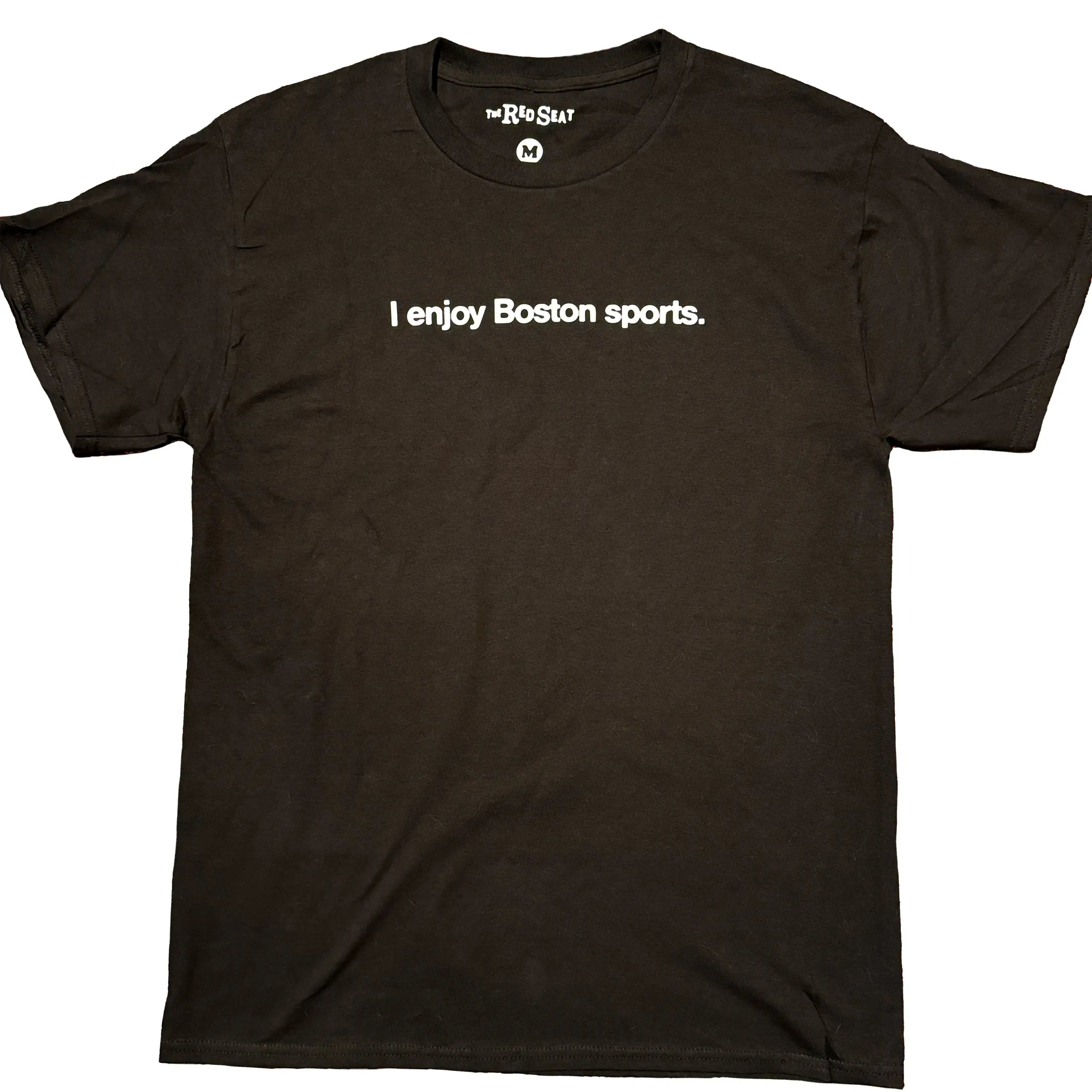 I enjoy Boston sports. Unisex T-Shirt - Boston Fan Gift, Red Sox Celtics Bruins Patriots Men's Tee