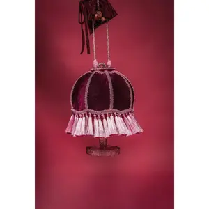 KEEP THE LIGHTS OFF TASSEL PURSE