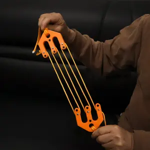 Ultralight Portable Nylon Block and Tackle Pulley System, Compact Lifting Tool for Backcountry Hunting, Game & Gear Hoist