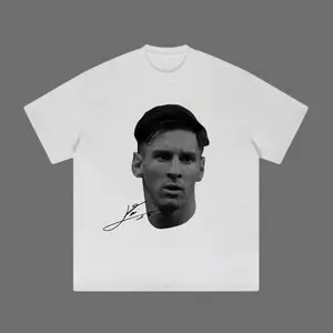 Big Head Messi T-Shirt, Messi Vintage Tee, Unisex Soccer Shirt, Sweatshirt, Graphic Tees, Menswear Womenswear Streetwear HFY3I