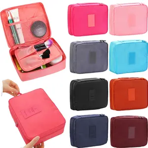 Portable Toilet Bag, Multifunctional Makeup Bag, Travel Cosmetic Bags, Small Travel Storage Organizer, Essential Daily Use Accessory for Women & Girls