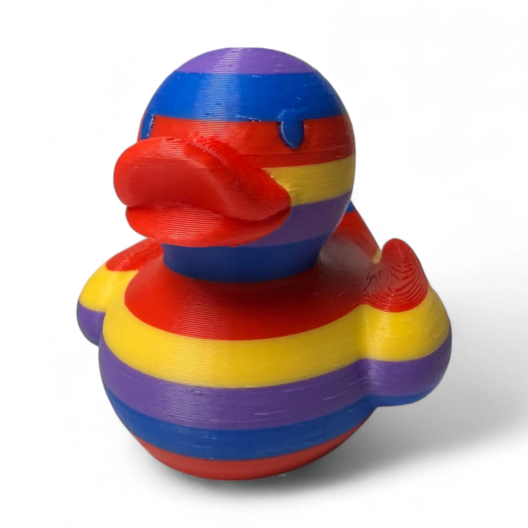 Pride Rainbow Duck – Colorful 3D Duck for Jeep Dash and LGBTQ+ Celebration