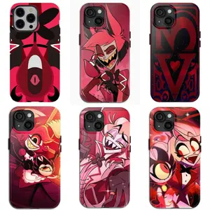 H-Hazbin Hotel Season 2 Phone Case,Hazbin Hotel Phone Case,for iPhone 16/15/14/13/12/11/17 ProMax Plus for Samsung phones, suitable for both men and women, Perfect Gift for Gifts For Women Men.A gift for the fans