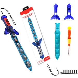 Skyward Sword Controller for Legend of Zelda, Sword-shape Controller for Switch Designed with 12 Game Cards Storage Function