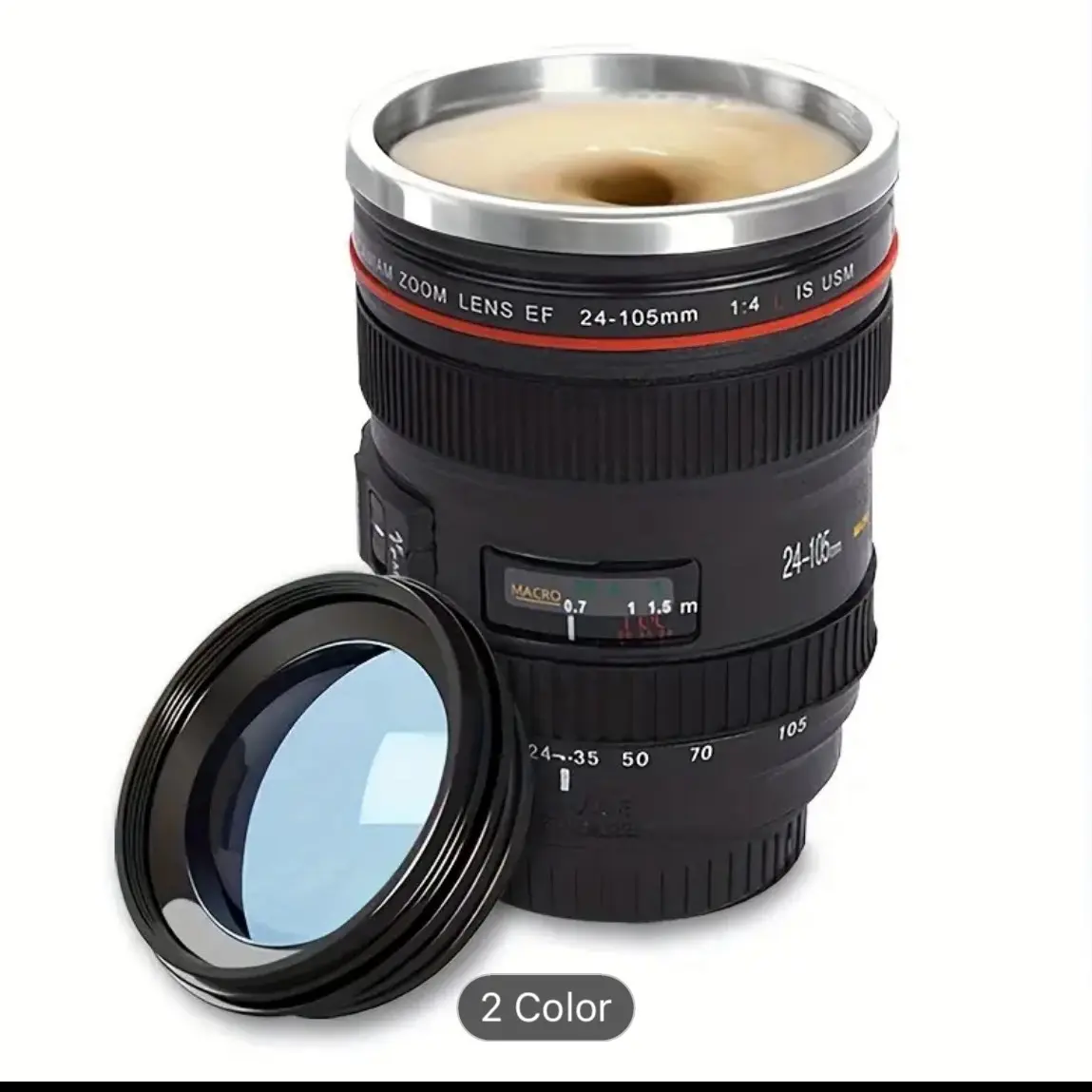 Lens coffee mug