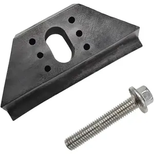 Car Battery Hold Down Kit, Base Clamp Battery Tie Down Kit, Car Battery Hold Down Bracket with 304 Stainless Steel Bolt, Car Accessories Compatible with Select 14005061