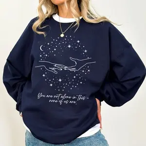 You're Not Alone In This Sweatshirt, Astarion Approves Sweatshirt, Baldur's Gate sweatshirt, Astarion tattoo wear, bg3 shirt, gift for gamers