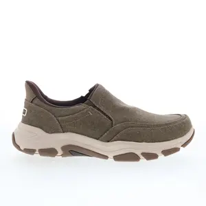 Rockport Reece 2 RMREECE2 Mens Brown Wide Canvas Lifestyle Sneakers Shoes