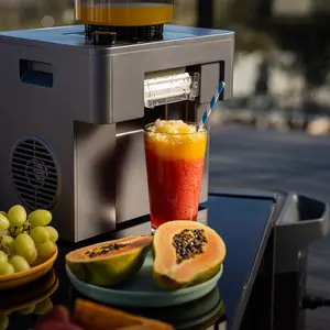 ANY Drink to FROZEN in 60s  Mini  slushieMaker For ANY Drink! Sugar-free, Cocktails, Anytime Anywhere ge profile kitchen home bar party hotel restaurant storage bin slushine mechina home kitchen office bar party Opal Nugget Ice Maker Conversion Kit