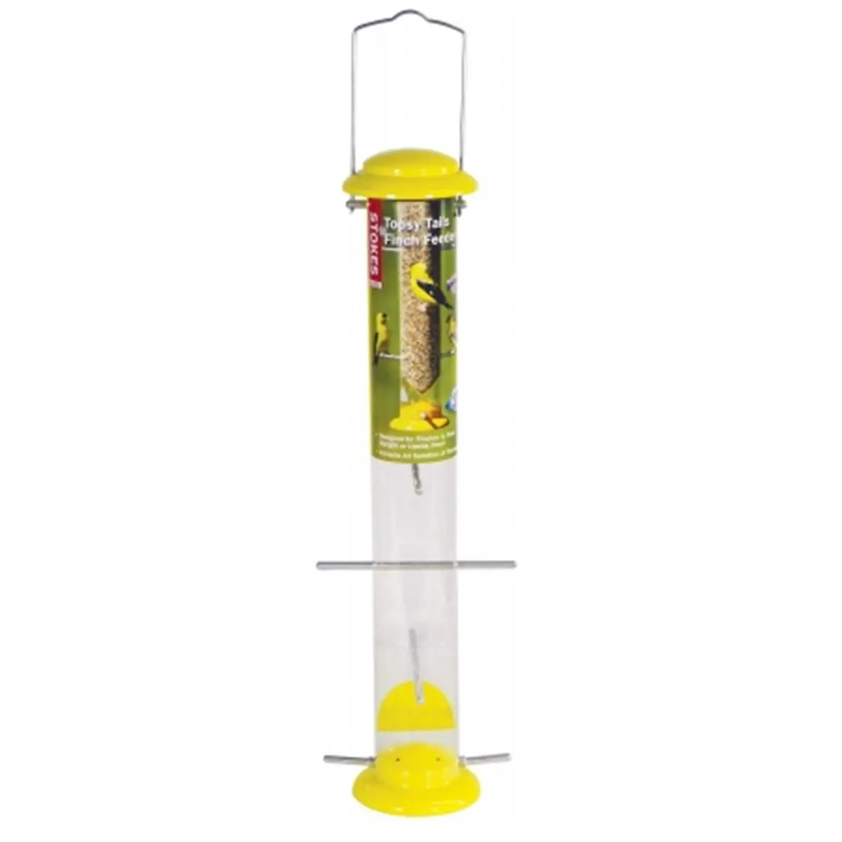 212 MAIN 19-in Metal Bird Feeder for Bird Feeding, Easy-Fill Tool, Durable Construction, Slide Roof, 1.5 lbs Capacity, 19x5.2x5.2 in Dimensions