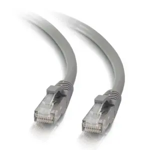 C2G 24814 1ft (0.3m) Cat5e Snagless Unshielded UTP Ethernet Network Patch Cable - Gray
