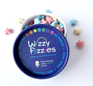 Wizzy Fizzies Potty Training Rewards – Color-Changing Star Toilet Fizzies with Training Guide & Free Digital Book Download