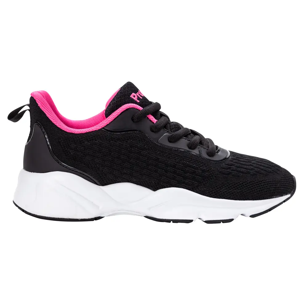 Propet Womens Stability Strive Walking Walking Sneakers Shoes - Black