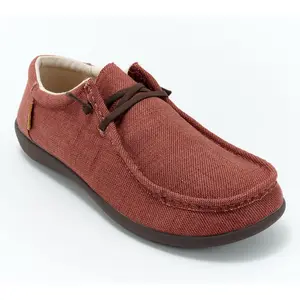 Revitalign Orthotic Men's Memory Foam Slip-Ons Carefree Denim