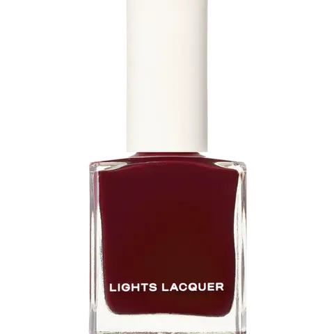 Cherry Wine Nail Polish - Deep Cherry Red with a Crelly Finish