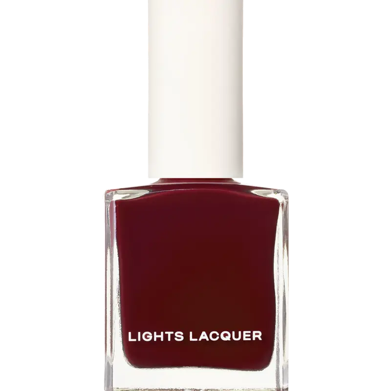 Cherry Wine Nail Polish - Deep Cherry Red with a Crelly Finish