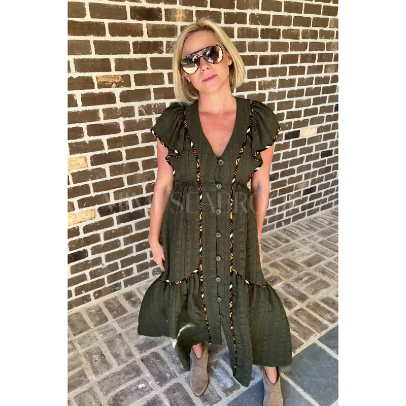 Toucan Tree Green Dress by FARM RIO - TikTok Shop