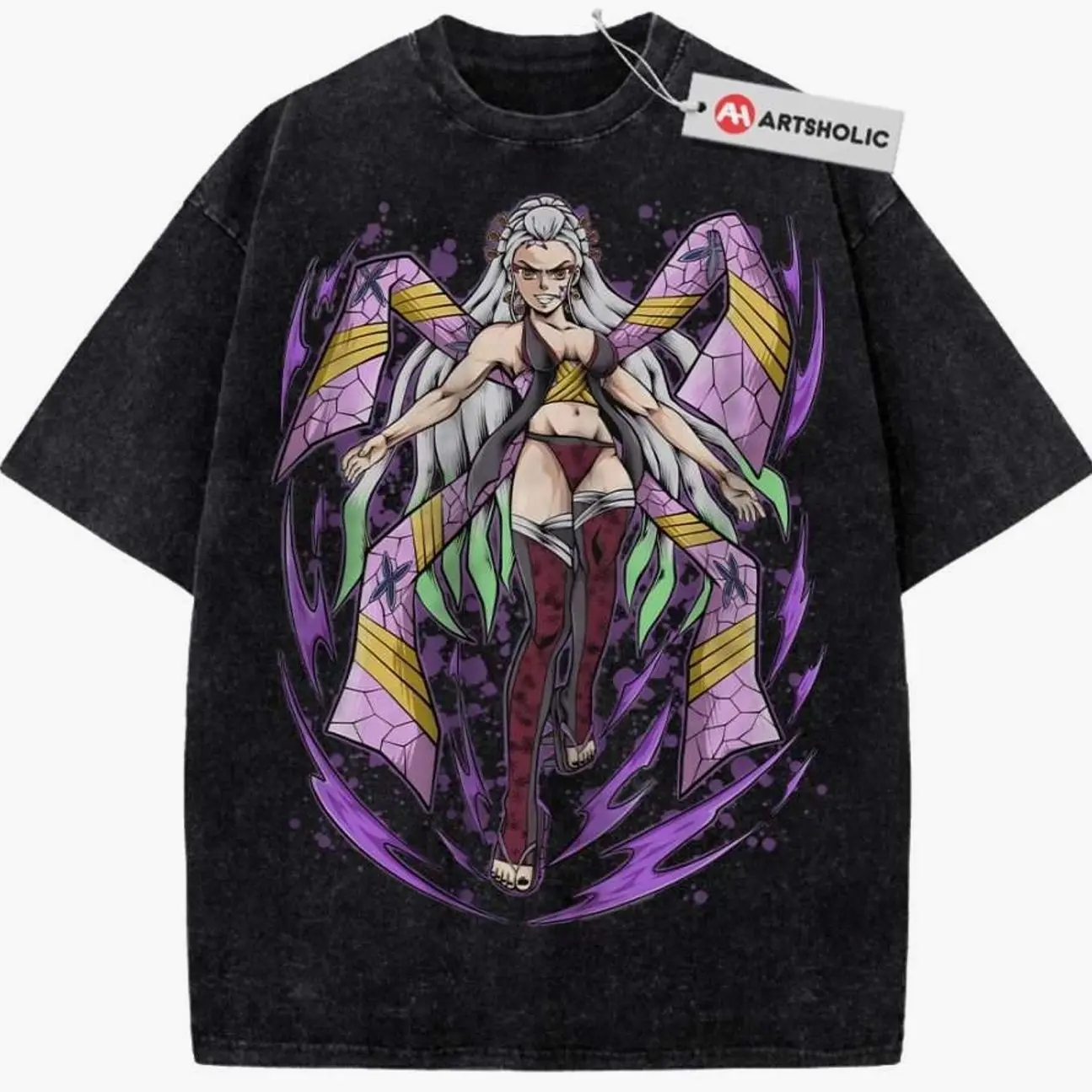 Daki Shirt, Demon Slayer Shirt, Anime Shirt, Vintage T-Shirt