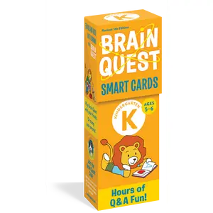 Brain Quest Kindergarten Smart Cards Revised 5th Edition