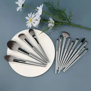 14-Piece Soft Fluffy Makeup Brush Set, Ideal for Foundation, Eyeshadow, Concealer, Blush, Perfect for Beginners, Gentle on Skin