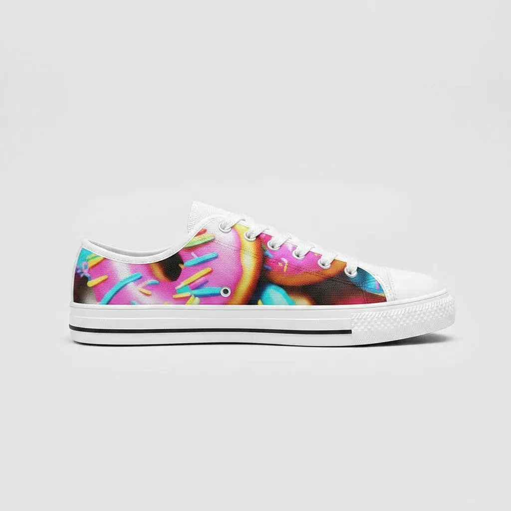 WOMEN'S Donut Art Shoes | Freaky Shoes®
