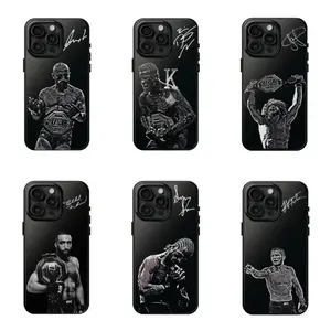 MMA Legends Signature Phone Case, Legendary Fighters Collection, Iconic Fighters phone Cases For iPhone 12,13,14,15,16,17Promax Pro Plus,durable phone case,It's a great gift for a good friend,for holidays