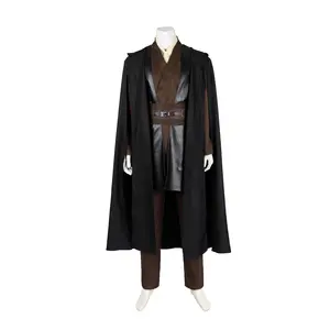 Anakin Cosplay Obi Costume Wan Knight Disguise Adults Men Clothing Disguise Halloween Carnival Part Suit