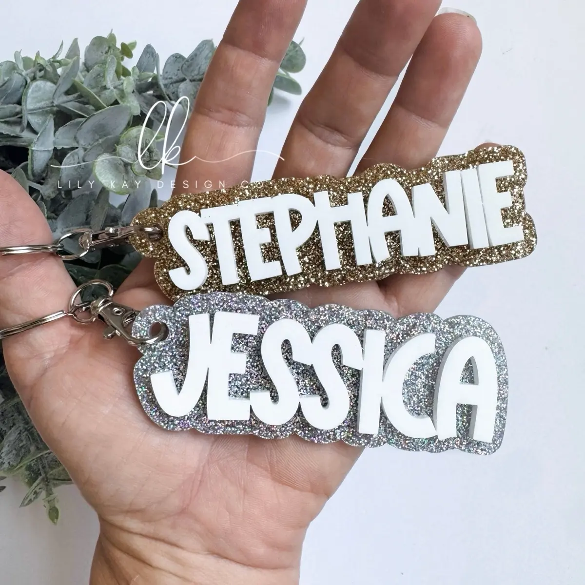 Custom Name Bag Tag | Acrylic Keychain | Personalized Backpack Tag | Diaper Bag Tag | Cheer Keychain | Back-to-School | New Mom Gift