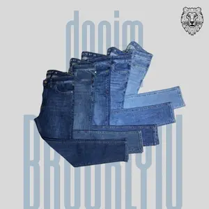 BROOKLYN slim fit jeans Denim  Menswear Cotton Breathable Cotton Breathable Fabric Pants Plain Trouser Wetsuit