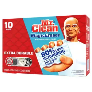 Extra Durable Magic Erasers Multi-Purpose Cleaning Sponge (10 Count)
