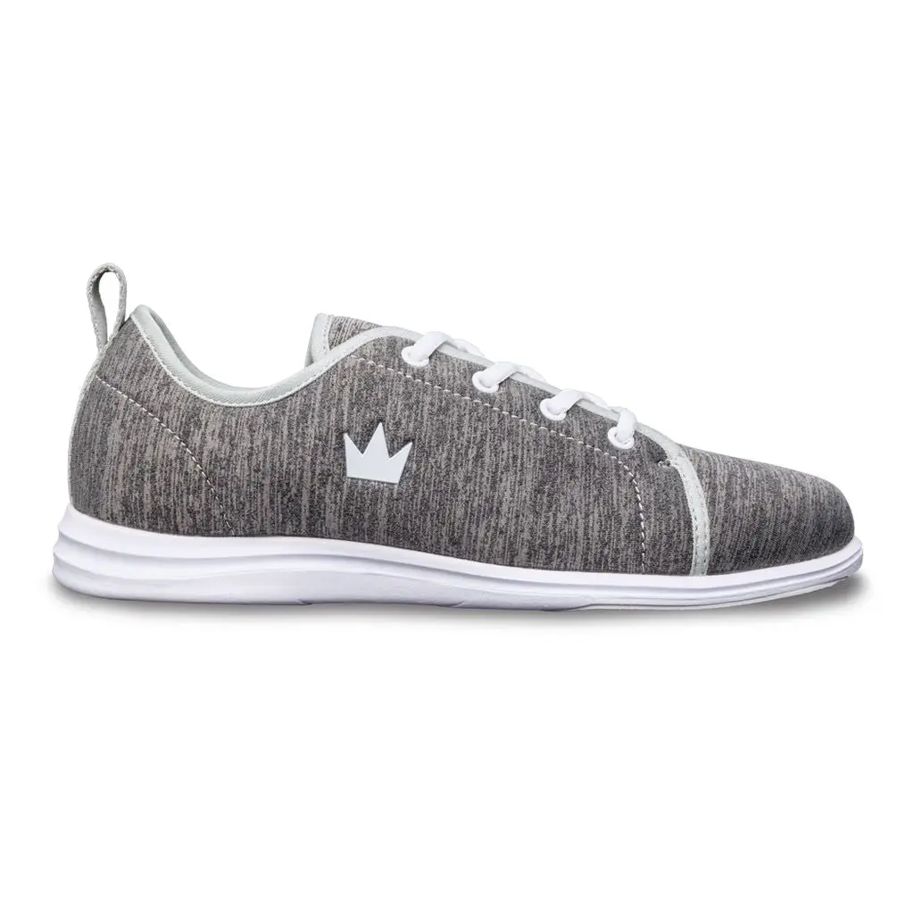Brunswick Womens WIDE WIDTH Soul Bowling Shoes - Grey