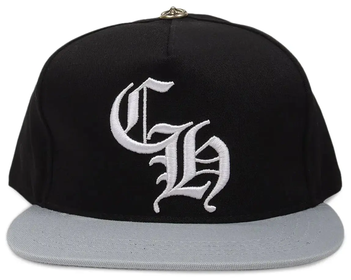Chrome Hearts CH Snapback Black Grey