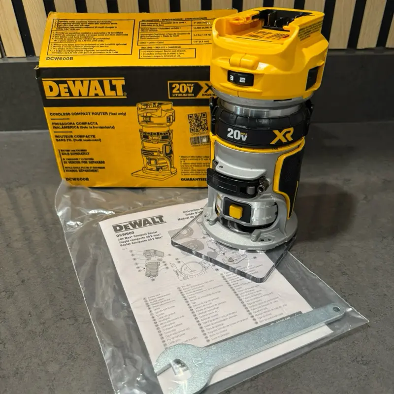 Dewalt DCW600 Compact Router XR (Tool Only ) Dewalt DCW600 Compact Router XR (Tool Only )