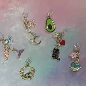 Super cute kindle , phone , tablet or any e-reader charms (msg us with connector type after order is placed)