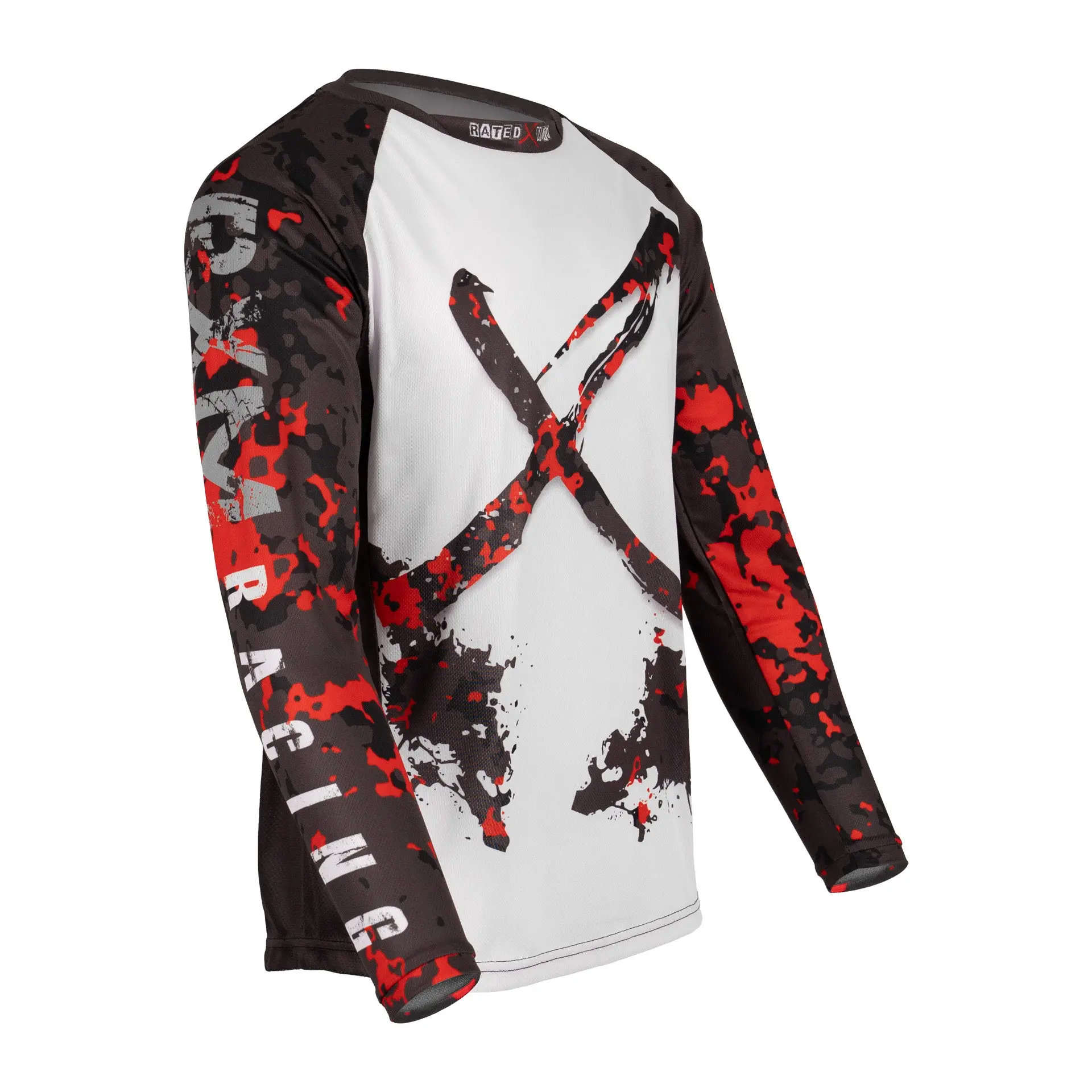 Pro X Red Camo Motocross Jersey