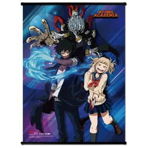 My Hero Academia S3 - Himiko Toga, Dabi, & Tomura Shigaraki Small Size Wall Scroll 18.5"W x 25.2"H
