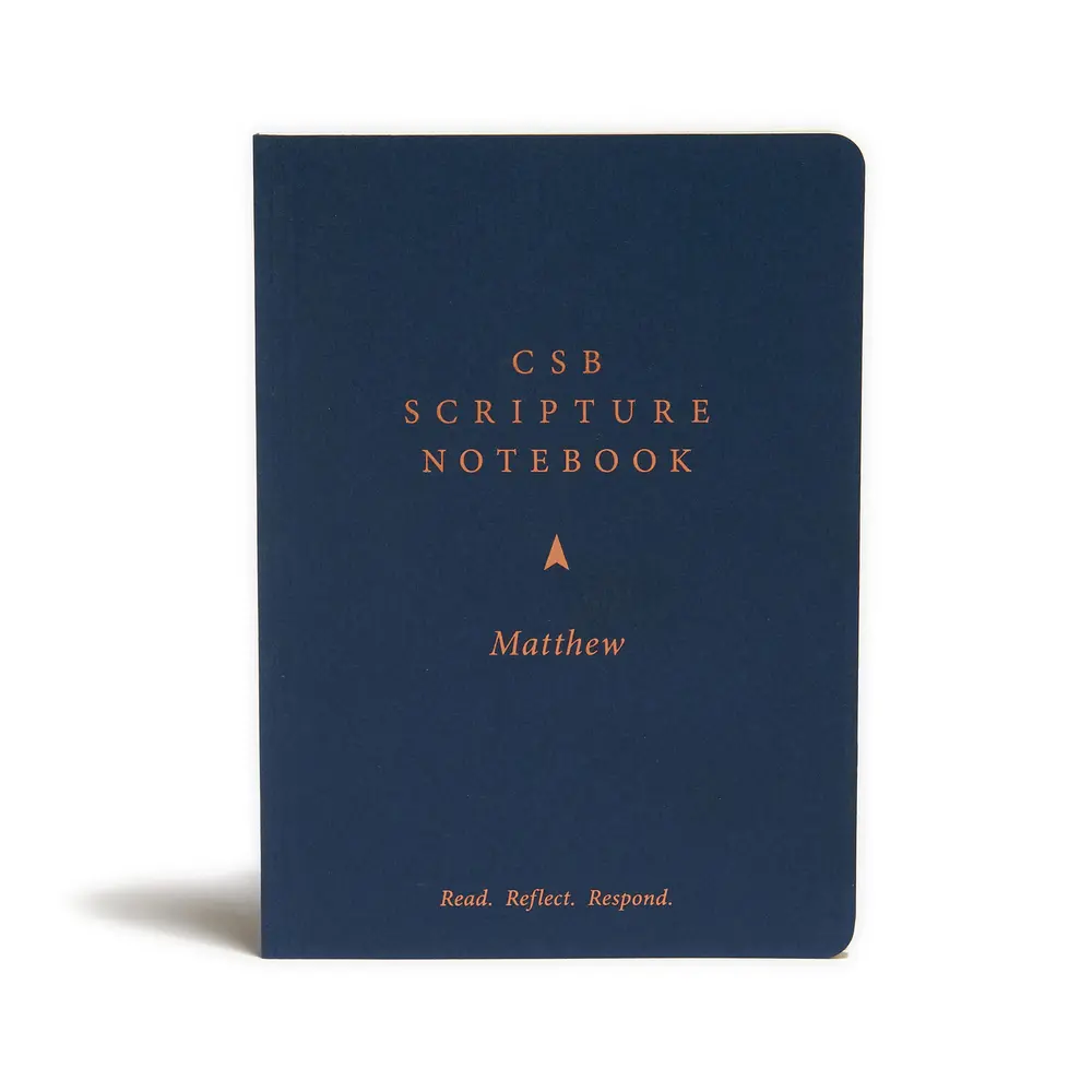 USED-CSB Scripture Notebook, Matthew: Read. Reflect. Respond. by Csb Bibles by Holman (Paperback)