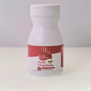 TicharDaily Multi Vitamins Capsules - Supports Overall Wellness & Energy - Crispy Snack - Gumen Free - 6.7 fl oz