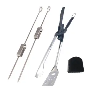 Jokari 4-Piece Unique Grill Tools Set