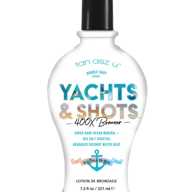 Tan Asz U Yachts & Shots 400X Bronzer 7.5 oz Body Care Lightweight