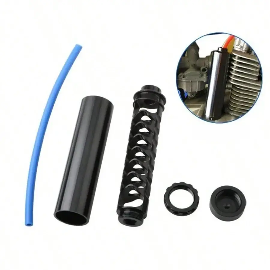 6 & 10 inch Universal Aluminum DIY Engine Cleaning & Maintenance Tool Kit with 1/2-28 & 5/8-24 Adapter - Outdoor External Housing for Classic Car & Motorcycle