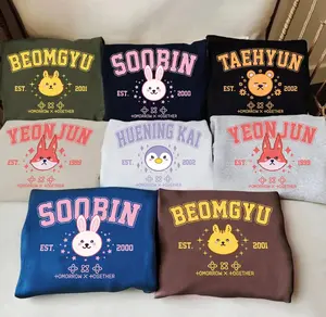 Tomorrow X Together Members Tshirt, TXT Animal Emoji Sweatshirt, Gift For MOA