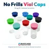 No Frills Vial Caps TPU Caps for 3mL 5mL 10mL 30mL for vial Protection and organization - non custom