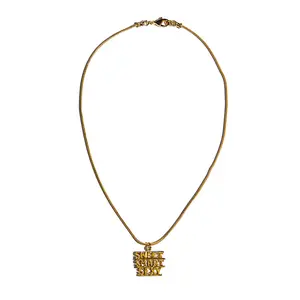 Sweet Smart Sexy Gold Charm Necklace | cocoatemyshoes